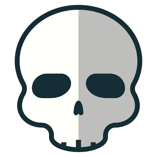 Стикер 22 Hd Skulls