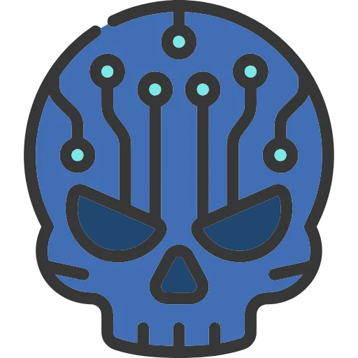 Стикер 30 Hd Skulls