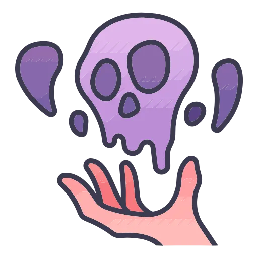 Стикер 33 Hd Skulls