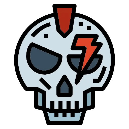 Стикер 12 Hd Skulls