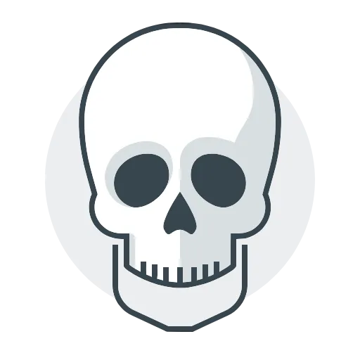 Стикер 23 Hd Skulls