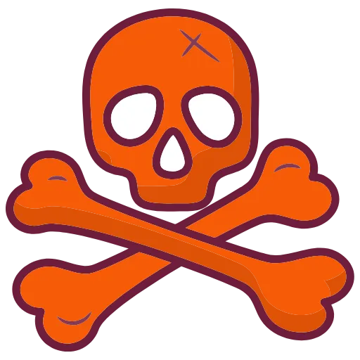 Стикер 57 Hd Skulls