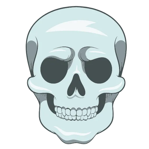 Стикер 47 Hd Skulls