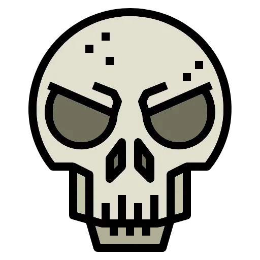 Стикер 8 Hd Skulls