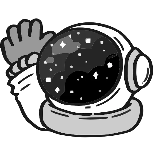 Стикер 10 SPACE