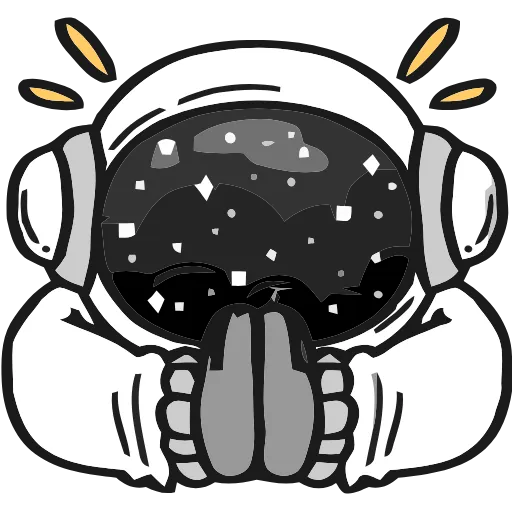 Стикер 8 SPACE