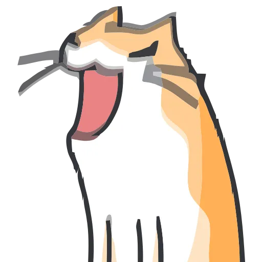 Стикер 2 Strange cat