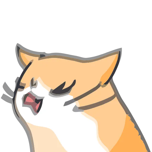 Стикер 29 Strange cat