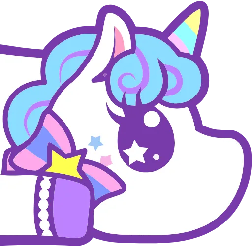 Стикер 16 Unicorn & Pegasus