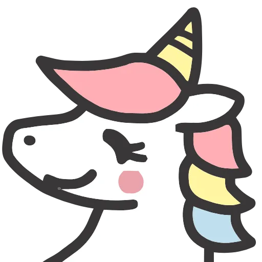 Стикер 3 Unicorn & Pegasus