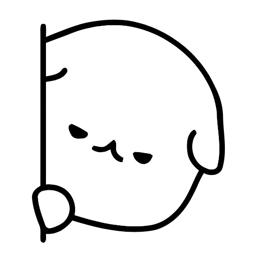 Стикер 19 HD Fluffs