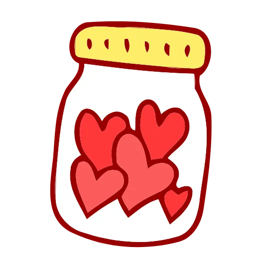💕 Эмодзи «Valentine» для Telegram