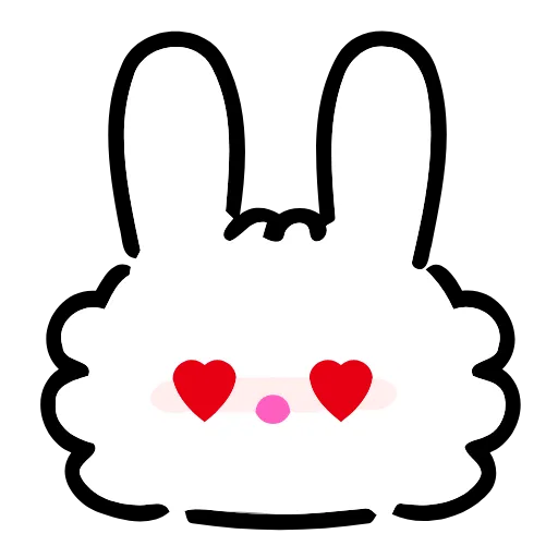 🐰 Эмодзи «Valentine» для Telegram