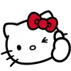 Стикер 49 ☺️Hello Kitty