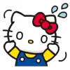 Стикер 8 ☺️Hello Kitty