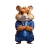 Стикер 37 🐹 Набор эмоджи по игре «Hamster Kombat»