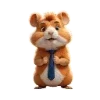 Стикер 34 🐹 Набор эмоджи по игре «Hamster Kombat»