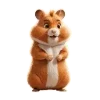 Стикер 33 🐹 Набор эмоджи по игре «Hamster Kombat»