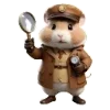 Стикер 12 🐹 Набор эмоджи по игре «Hamster Kombat»