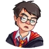 Стикер 30 👍 Гарри Поттер - Harry Potter Emoji