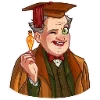 Стикер 43 👍 Гарри Поттер - Harry Potter Emoji