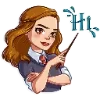 Стикер 5 👍 Гарри Поттер - Harry Potter Emoji