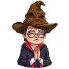 Стикер 36 👍 Гарри Поттер - Harry Potter Emoji