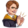 Стикер 35 👍 Гарри Поттер - Harry Potter Emoji