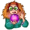 Стикер 25 👍 Гарри Поттер - Harry Potter Emoji