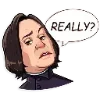 Стикер 11 👍 Гарри Поттер - Harry Potter Emoji