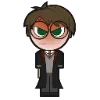 Стикер 52 👍 Гарри Поттер - Harry Potter Emoji