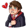 Стикер 22 👍 Гарри Поттер - Harry Potter Emoji
