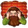 Стикер 26 👍 Гарри Поттер - Harry Potter Emoji