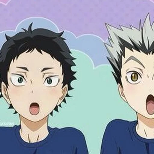 Стикер 3 Haikyuu