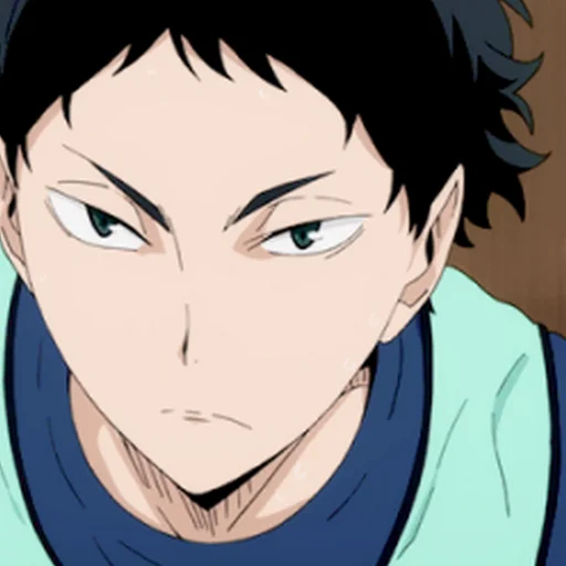 Стикер 5 Haikyuu