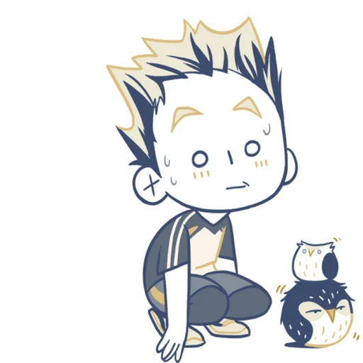 Стикер 11 Haikyuu