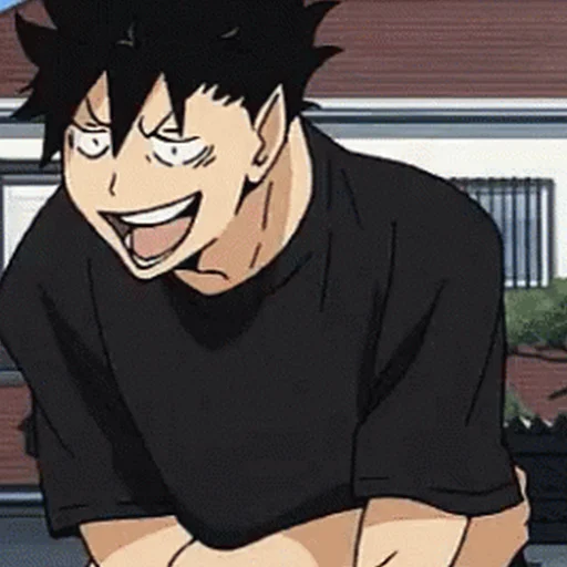 Стикер 30 Haikyuu