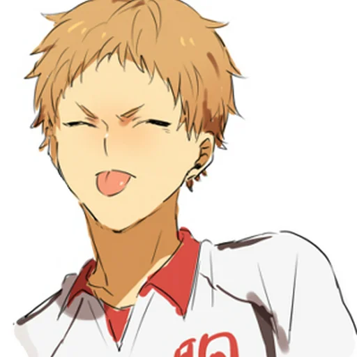 Стикер 46 Haikyuu