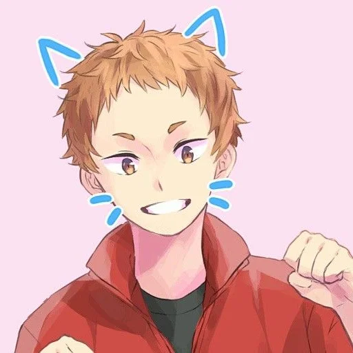 Стикер 47 Haikyuu