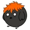 Стикер 10 Haikyuu