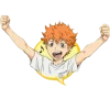 Стикер 3 Haikyuu
