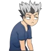 Стикер 11 Haikyuu