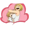 Стикер 8 Haikyuu