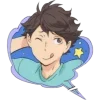 Стикер 14 Haikyuu