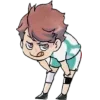 Стикер 42 Haikyuu