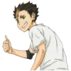Стикер 7 Haikyuu