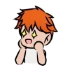 Стикер 24 Haikyuu