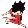 Стикер 32 Haikyuu