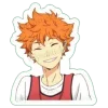 Стикер 12 Haikyuu