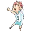 Стикер 33 Haikyuu